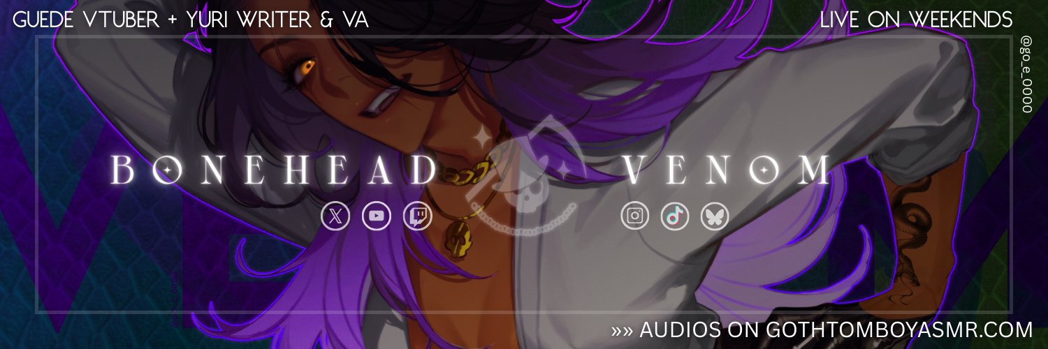 Venom 🐍💀【 Butch Vtuber 】's banner