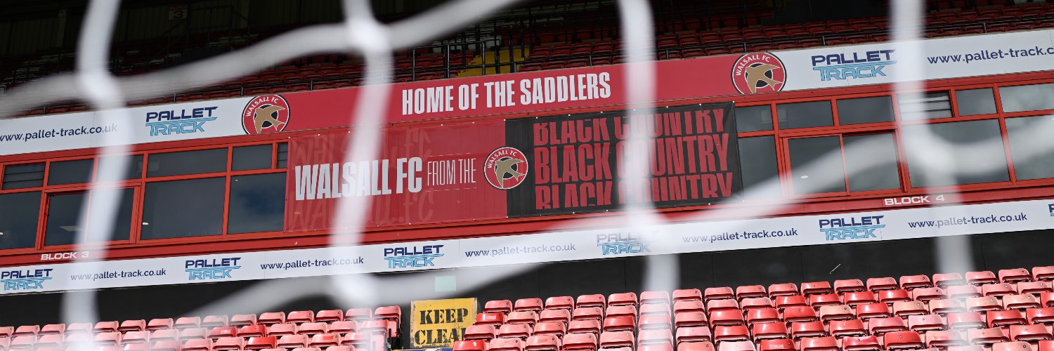 Walsall FC's banner