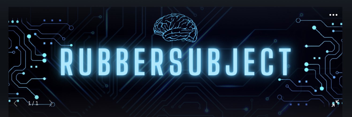 Rubbersubject's banner