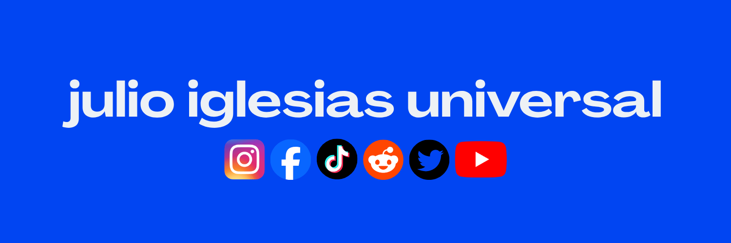 Julio Iglesias Universal's banner