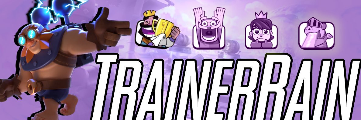 Trainer Rain's banner