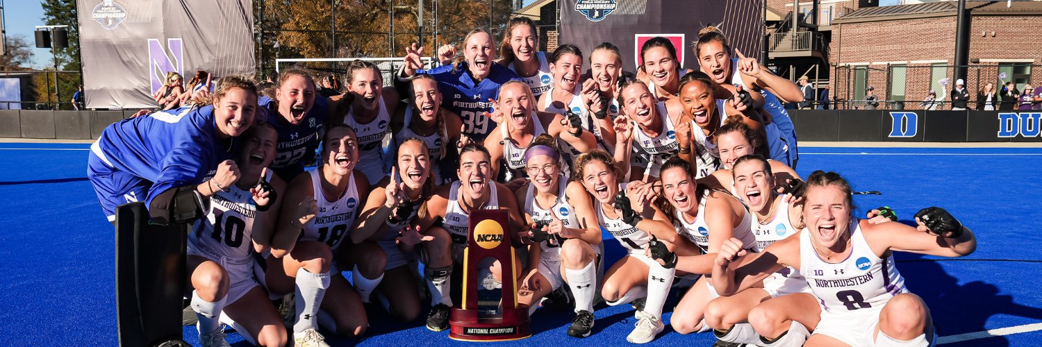 Northwestern Field Hockey's banner