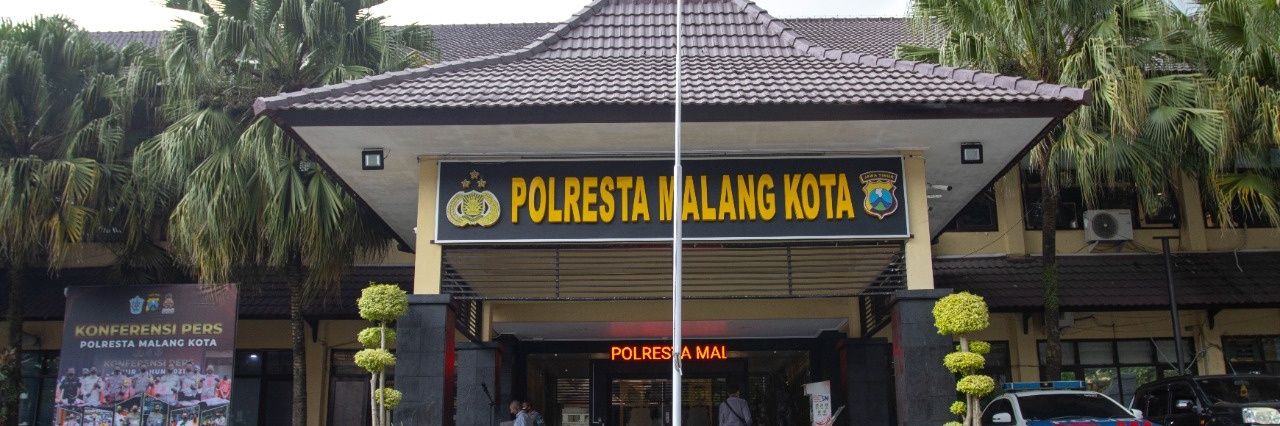 Polresta Malang Kota's banner