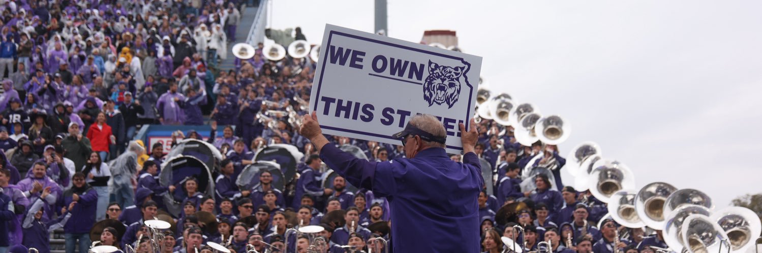 The Pride of Wildcat Land's banner