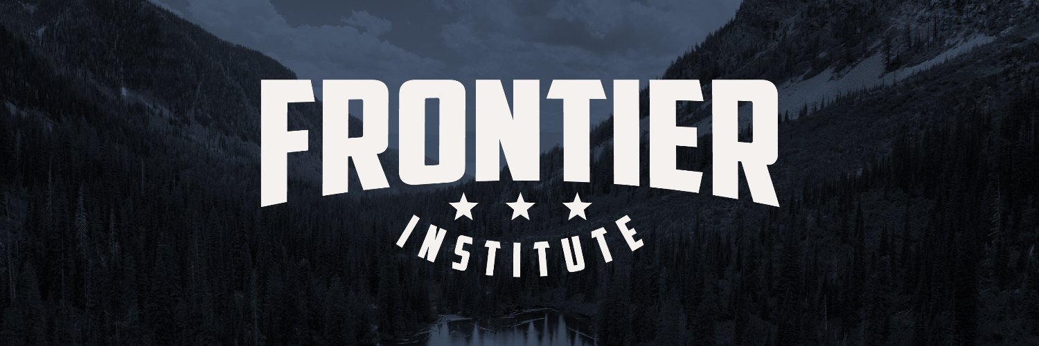 Frontier Institute's banner