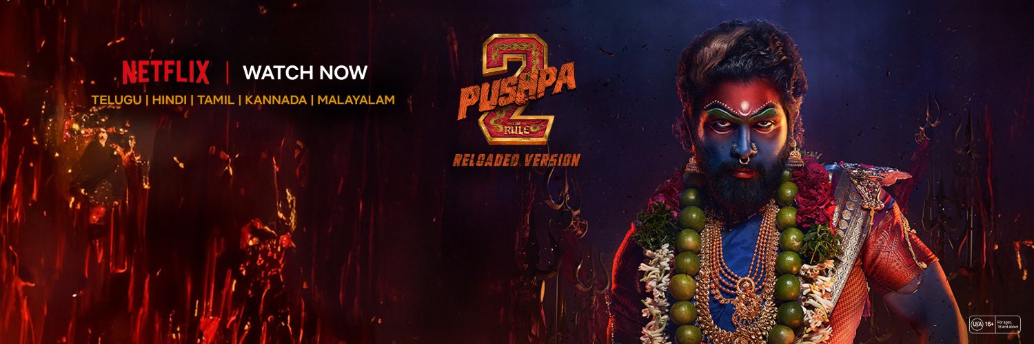 Pushpa's banner