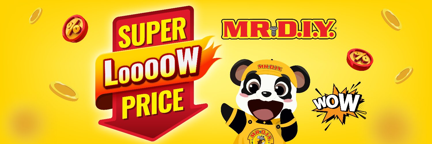 MR.DIY's banner