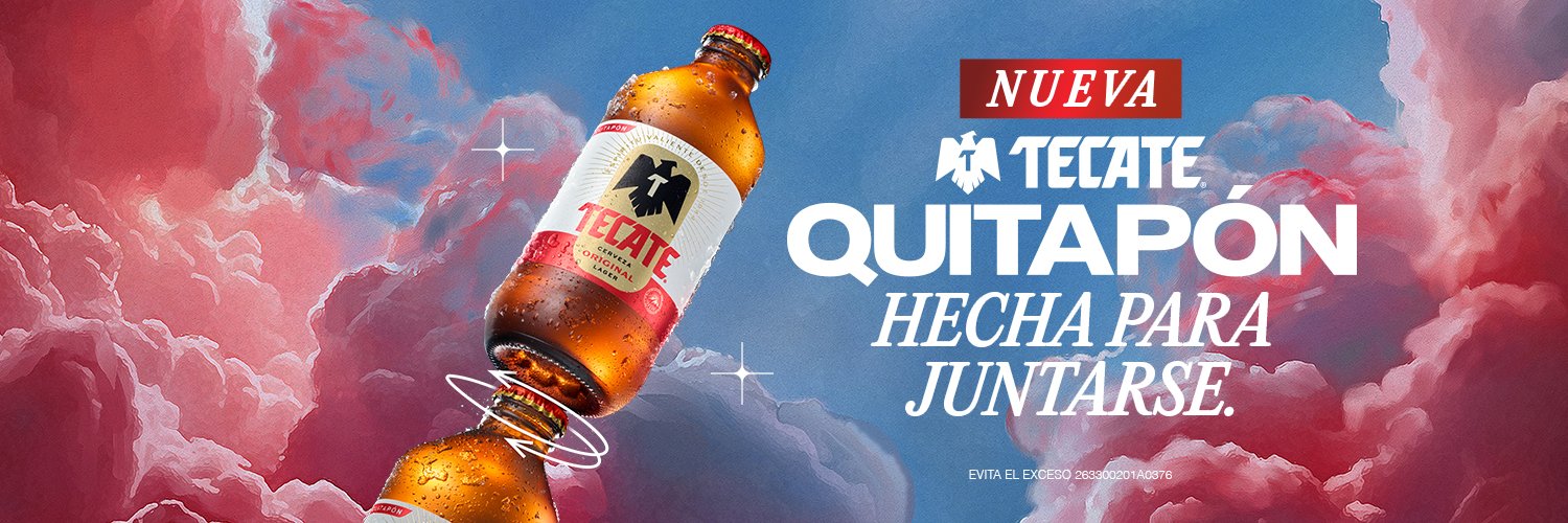 Cerveza Tecate's banner
