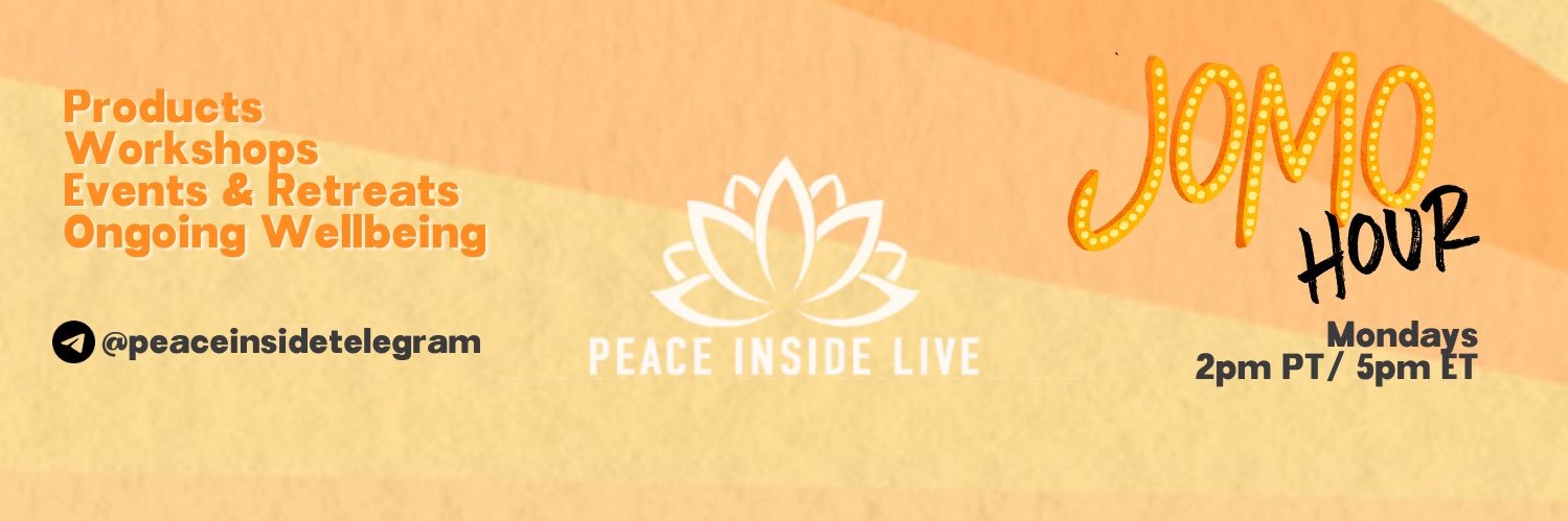 PeaceInsideLive #JomoEffect's banner