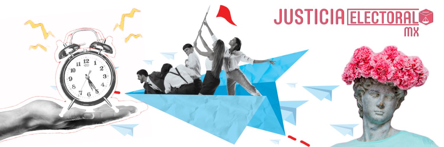 Justicia Electoral's banner