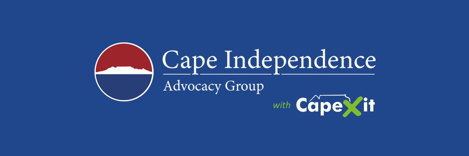 Cape Independence Advocacy Group's banner