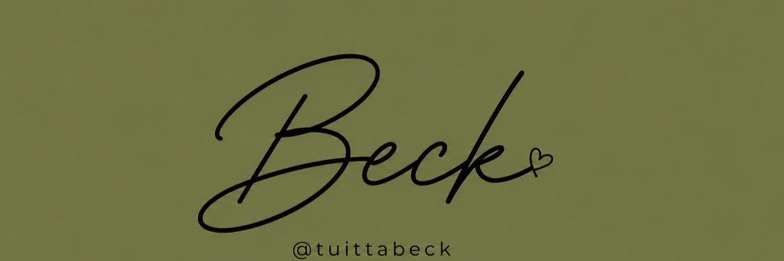 beck's banner