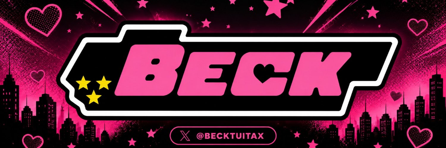 beck's banner