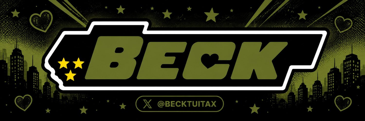 beck's banner