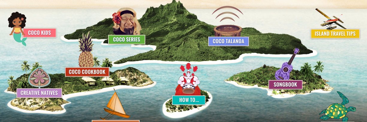 The Coconet's banner