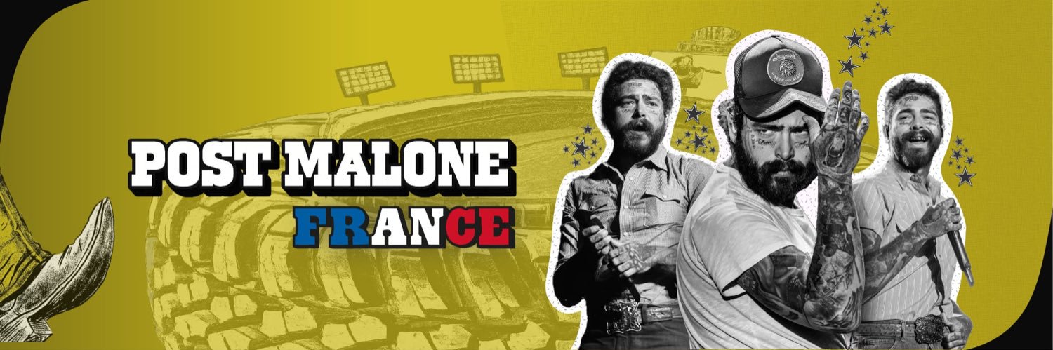 Post Malone 🛞 France's banner