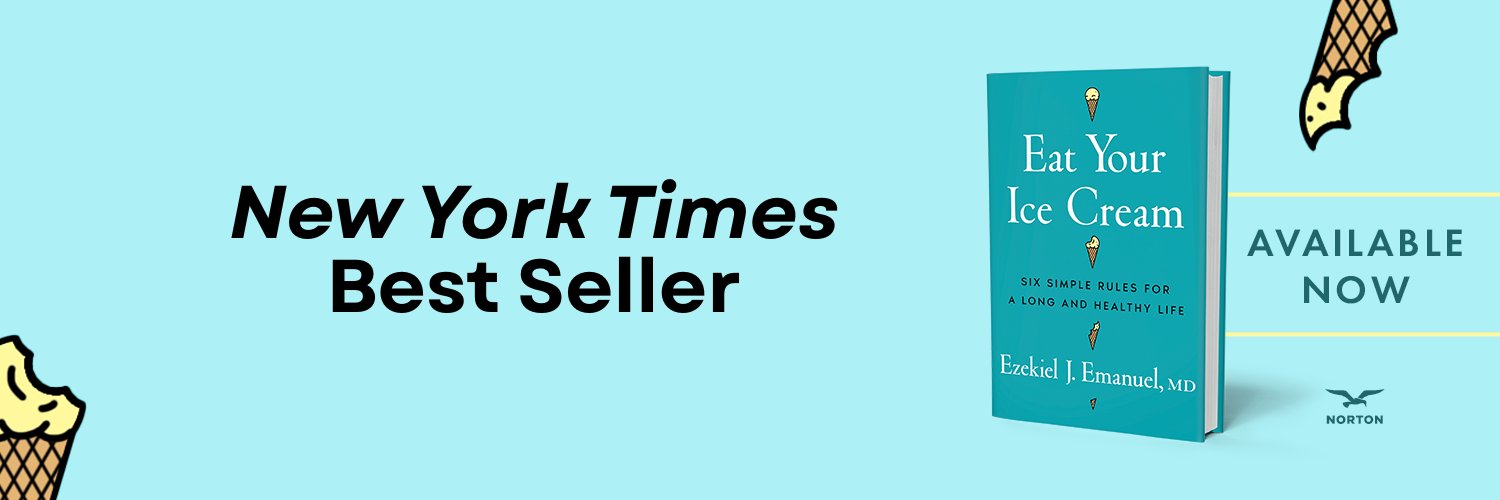 Zeke Emanuel's banner