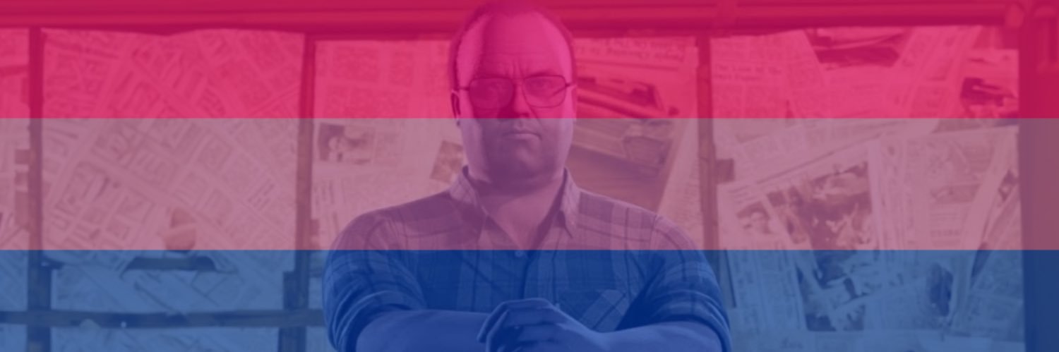 woke bisexual lester crest's banner