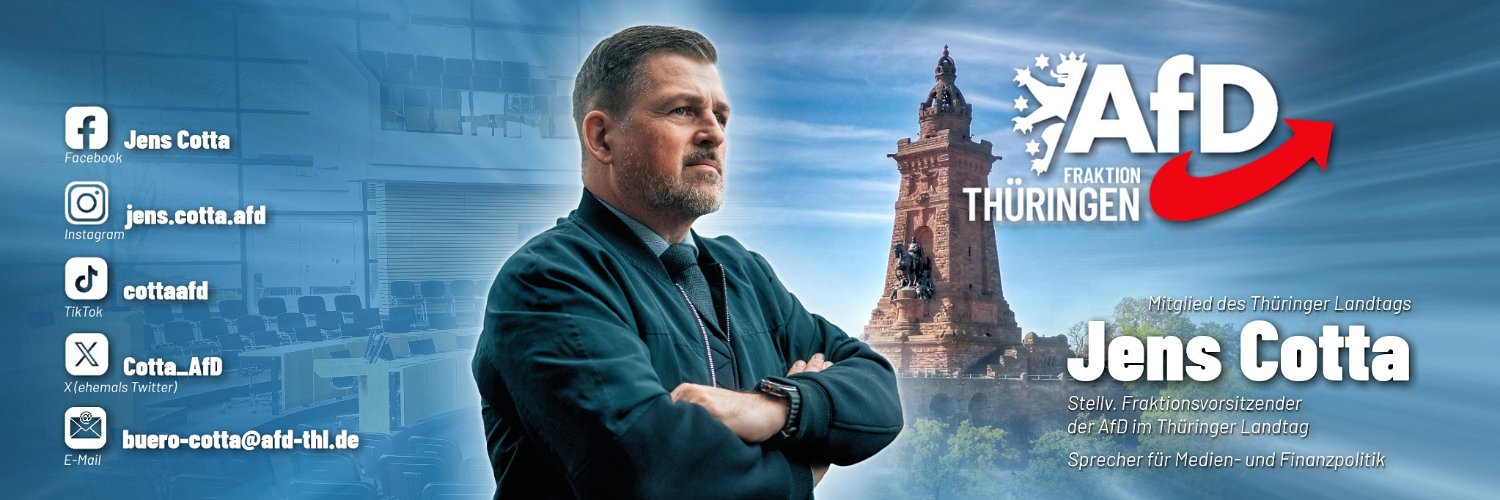 Jens Cotta's banner