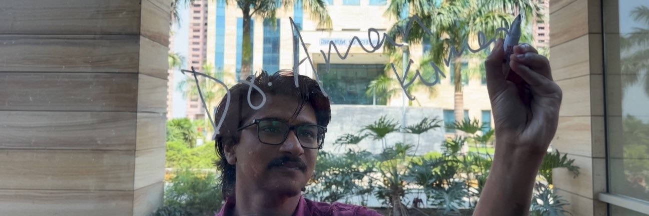 Dr. Aman Kumar's banner