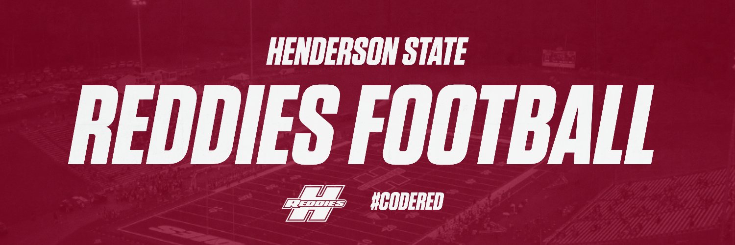 Henderson State Football's banner
