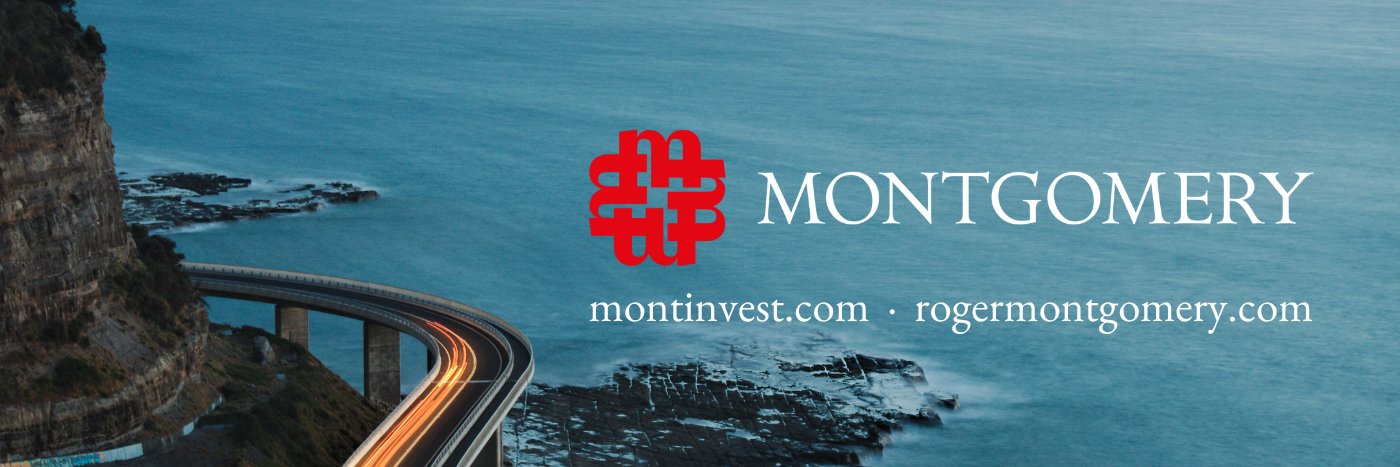 Roger Montgomery's banner
