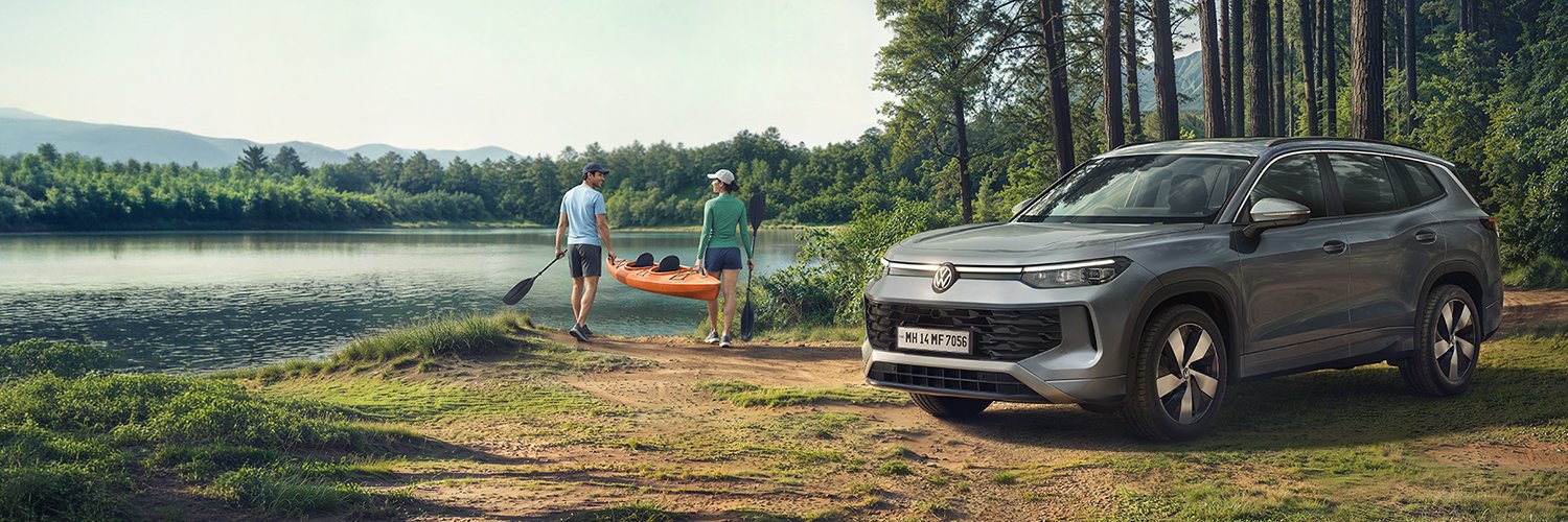 Volkswagen India's banner