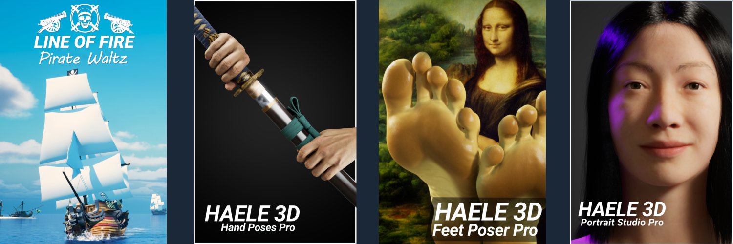 Feet Poses Pro - On Steam! - HAELE 3D's banner