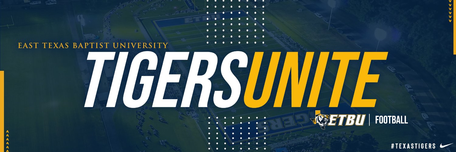 ETBU Football's banner