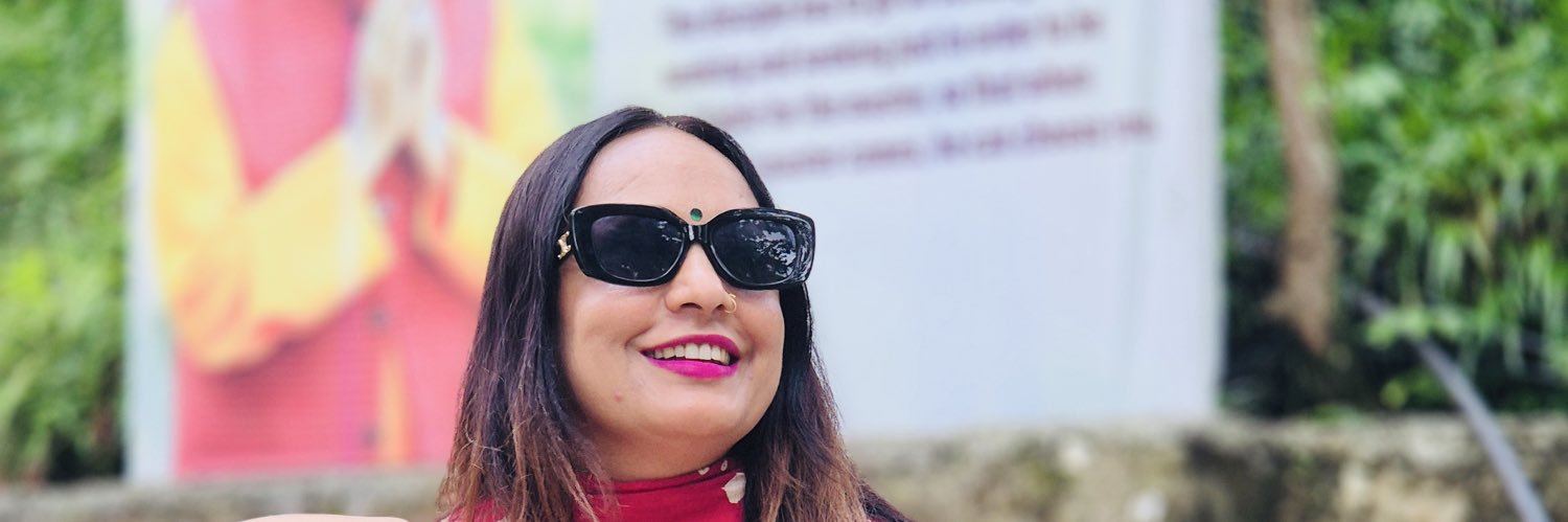 Nirmala Dhakal's banner