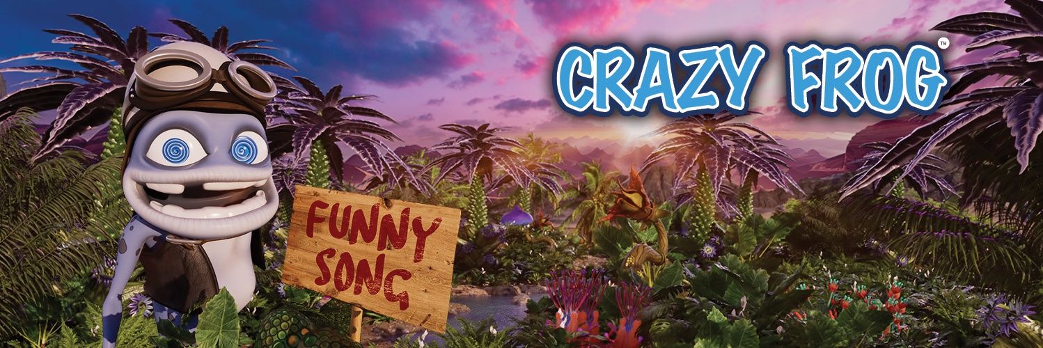 Crazy Frog's banner