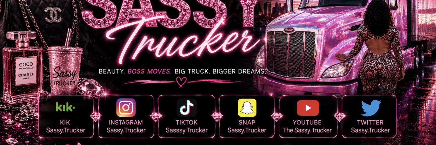 The sassy trucker's banner