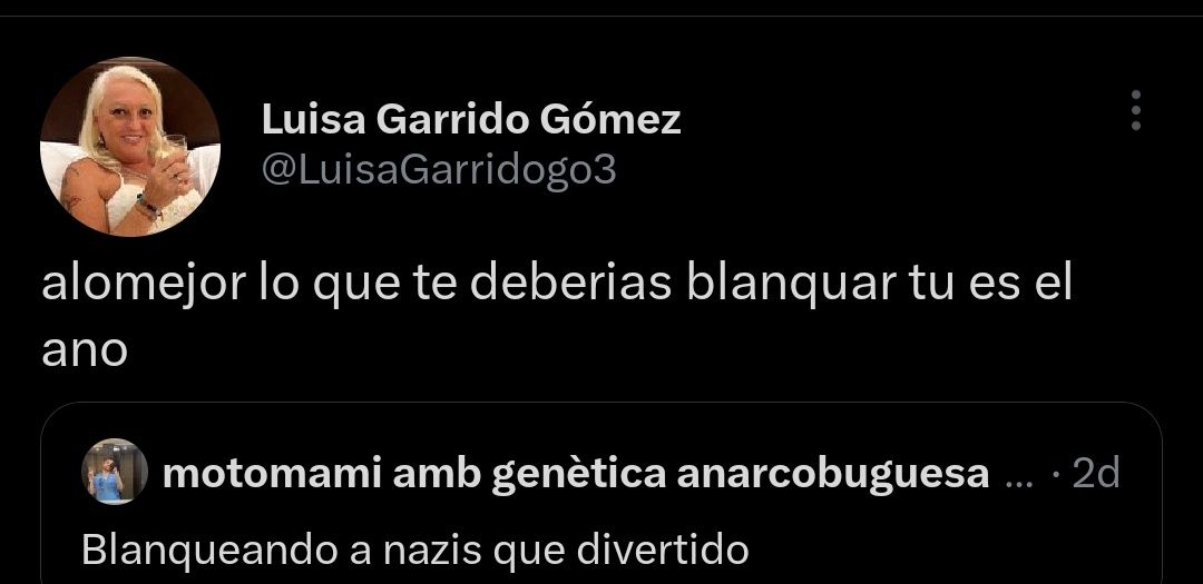 Luisa Garrido out of context's banner