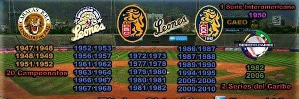 Leones del Caracas's banner