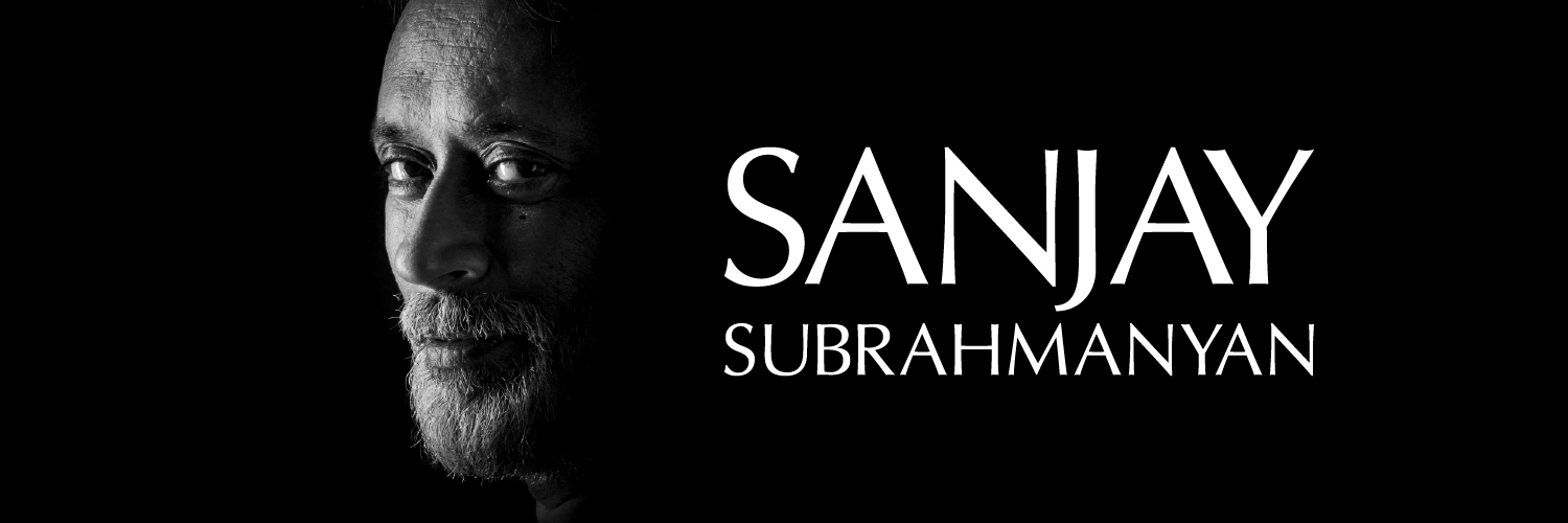 Sanjay Subrahmanyan's banner