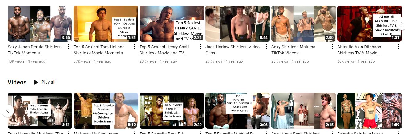 Shirtless Male Celebs's banner