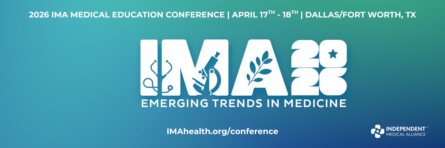Independent Medical Alliance's banner
