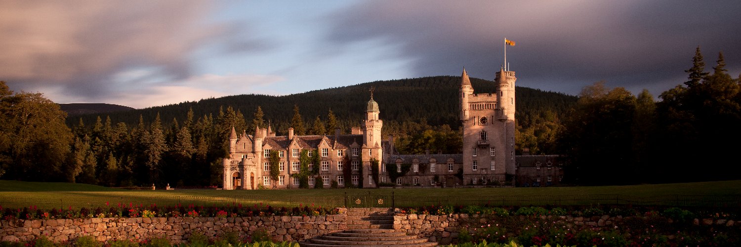 Balmoral Castle's banner