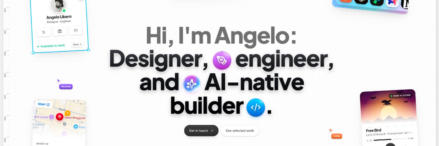 Angelo Libero's banner