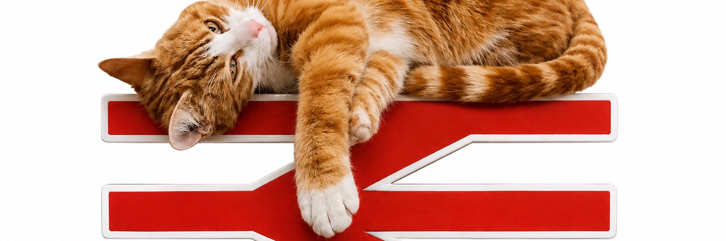 George The Stourbridge Junction Station Cat's banner