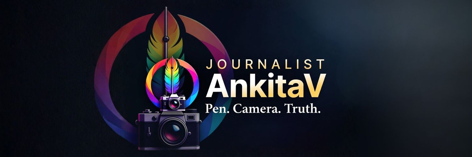 Journalist AnkitaV's banner