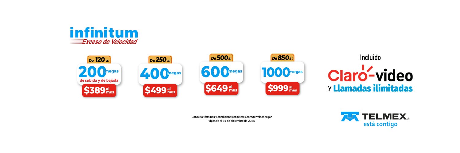 Telmex Soluciona's banner