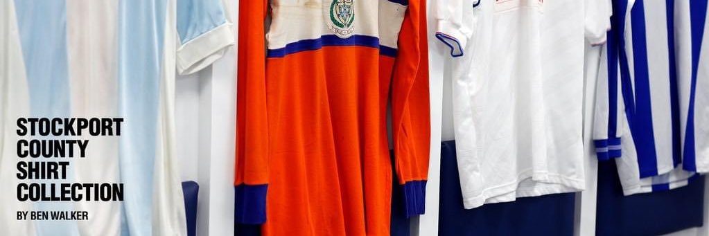 The Stockport County Shirt Collection's banner