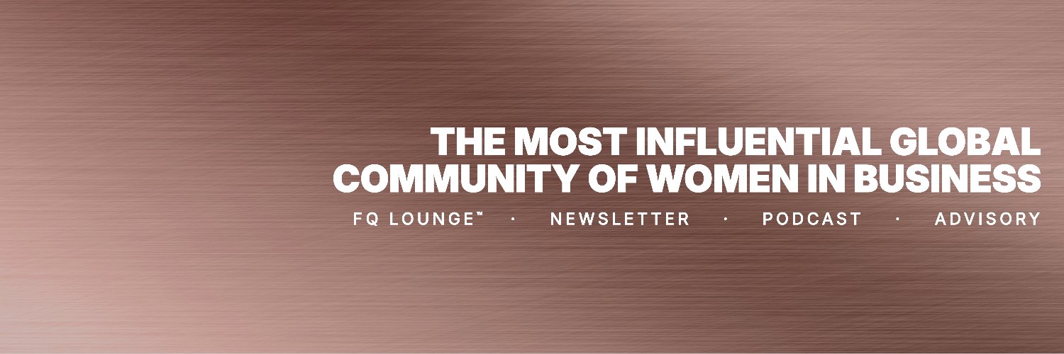The Female Quotient's banner