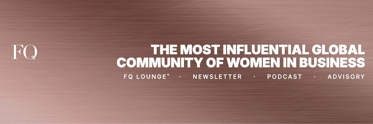 The Female Quotient's banner
