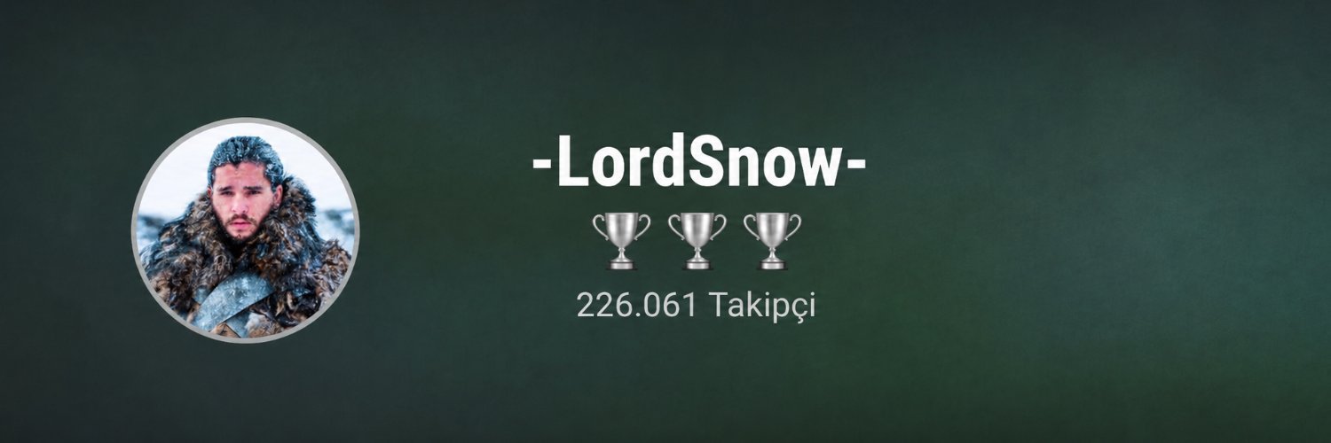 -LordSnow-'s banner