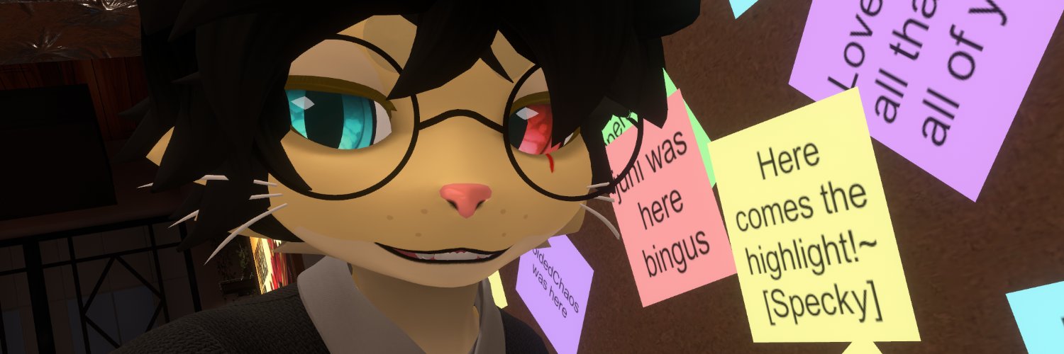 Specky Spark's banner