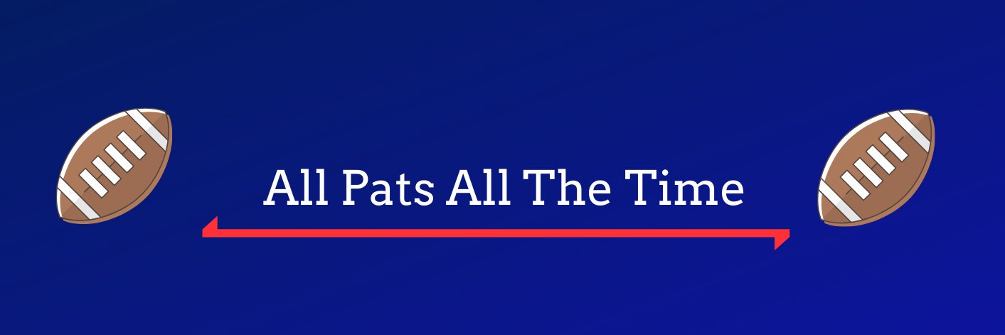Pats Buzz's banner