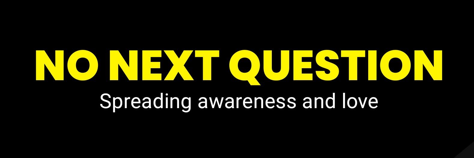 No Next Question's banner