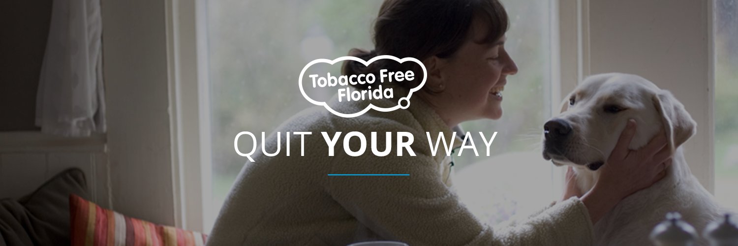 Tobacco Free Florida's banner
